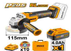 Lithium-Ion angle grinder