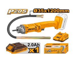 Lithium-Ion concrete vibrator