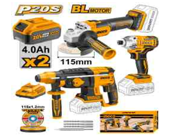 Lithium-Ion cordless 3pcs combo kit