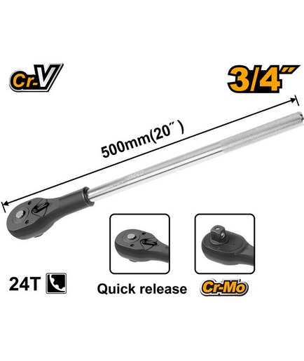 3/4&quot; Ratchet wrench