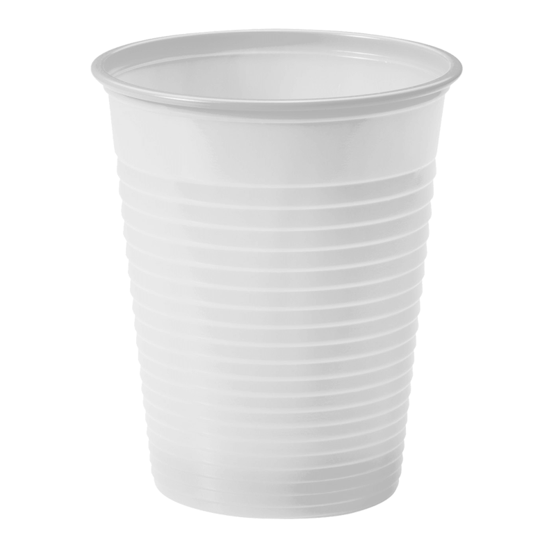 Verre plastic Blanc 180 ml (70z) marque 5/5 CTN de 40 pqts * 50 pcs