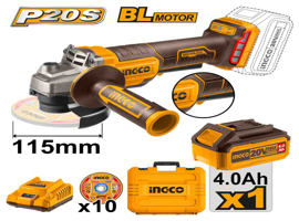 Lithium-Ion angle grinder