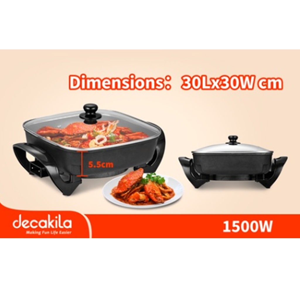 Electric skillet