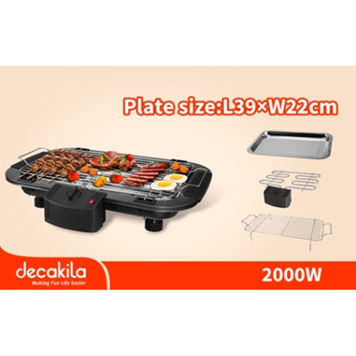 Electric barbecue grill