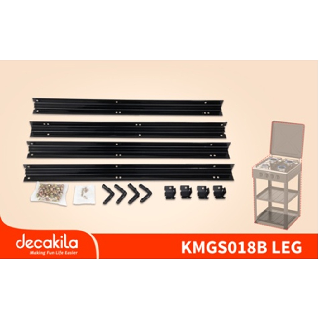 Leg for gas stove