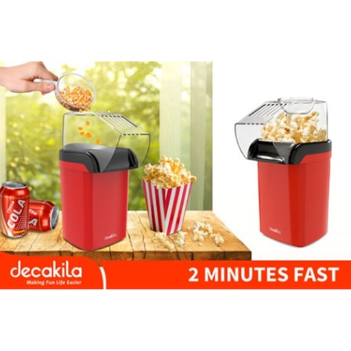 Hot air popcorn popper