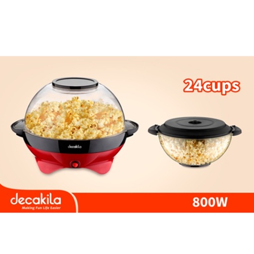 Hot oil popcorn popper