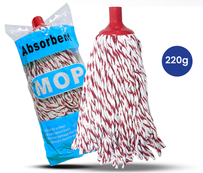 Balai rasta (tête)  Réf: M220 (Carton de 48 pcs)