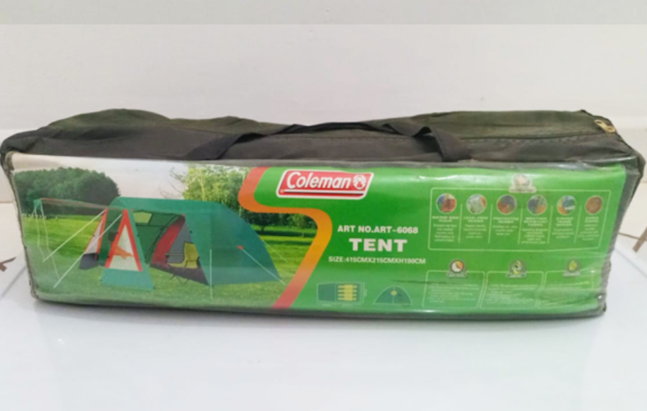 tente de camping 6068 ， taille 4,15 * 2,15 * 1,9 m
