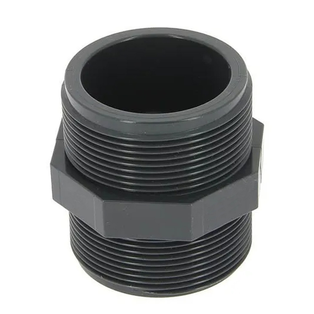 MAMELON PVC MALE MALE H Pression Diam 50mm David = UNION