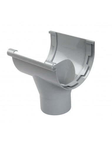 NAISSANCE CENTRALE POUR GOUTTIERE 7&quot; DIAM 175mm Evac en 100mm David = GUTTER OUTLET