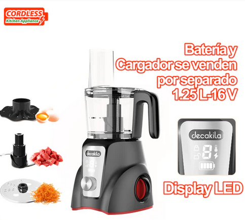 Cordless food processor