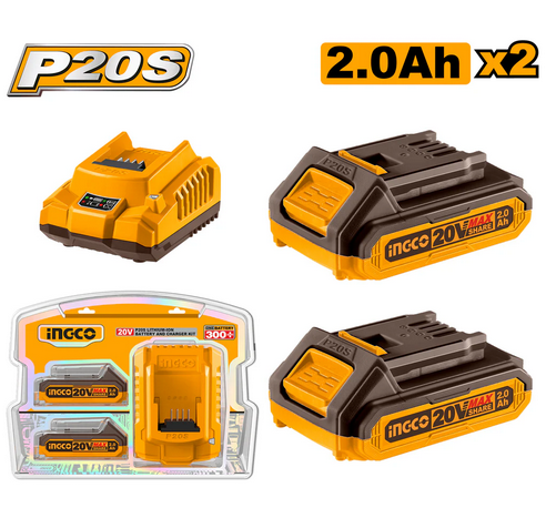 P20S Lithium-Ion battery and charger kit