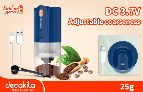 Cordless coffee grinder