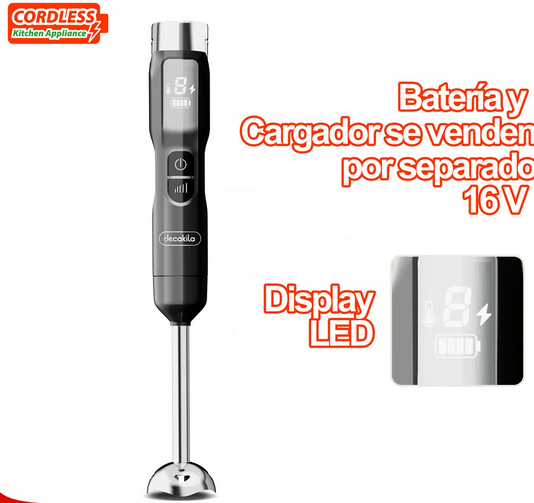 Cordless hand blender