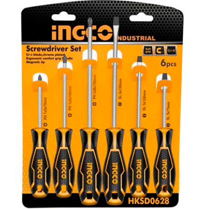 6 Pcs screwdriver set