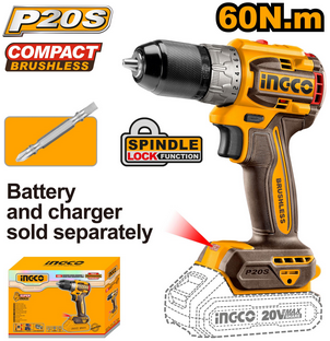 Compact Brushless Cordless Drill