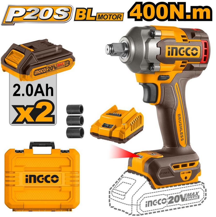 Cordless impact wrench