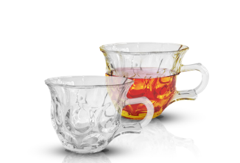 Mocha cup coffret de 06pcs/ctn de 08 coffrets/capacité de 140ml - RAAD GLASS EGYPTE