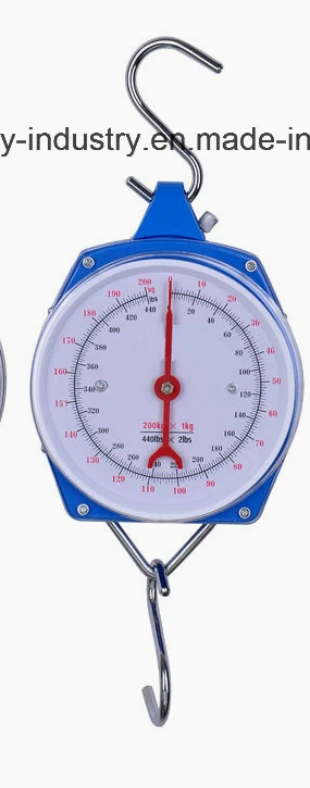 BALANCE A CROCHET  FORCE 100kgs, PLASTIQUE ET ACIER