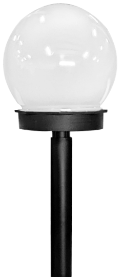 LAMPE DE JARDIN PLASTIQUE PICKABLE AU SOL,