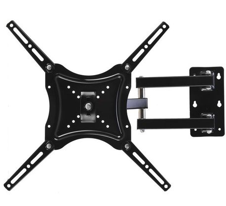 SUPPORT TV 117B-2 wall mount  EN ACIER COULEUR NOIR  EPAISSEUR  : 0,5mm