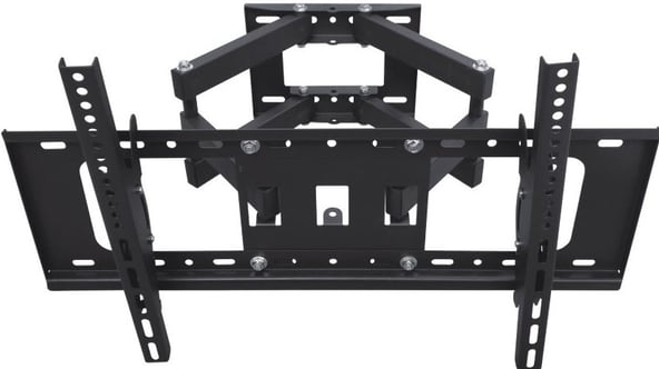 SUPPORT TV 600 TV wall mount EN ACIER COULEUR NOIR EPAISSEUR : 0,7mm