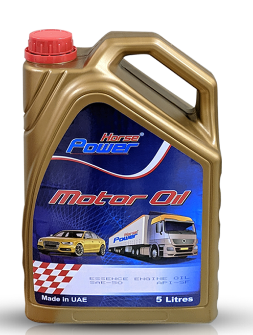 Huile Moteur Essence Horse Power SAE50 bidon de 5L (ctn de 6 bidon)