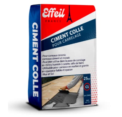 Ciment colle 20kg marque: Effeil
