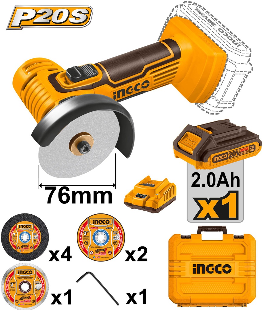 Cordless mini cut-off tool