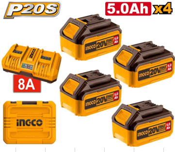 P20S Lithium-Ion battery and charger kit
