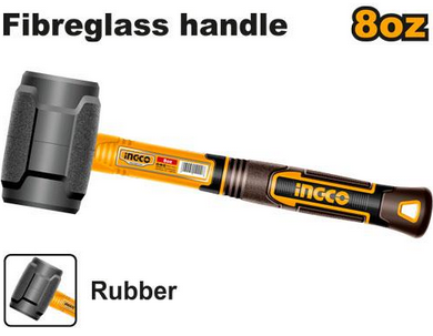 Rubber hammer