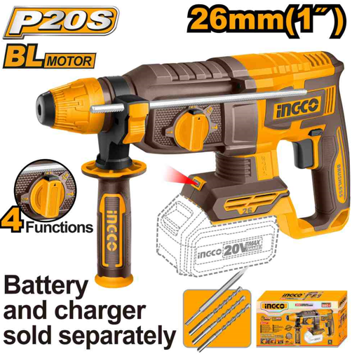 Cordless rotary hammer