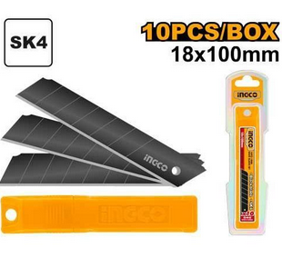 10 Pcs 18mm knife blades set
