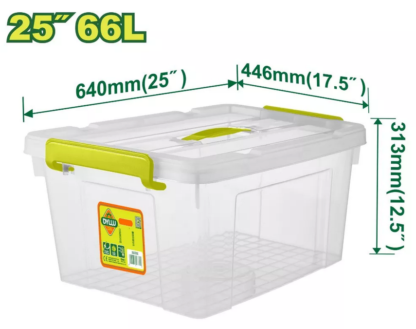 Plastic storage box