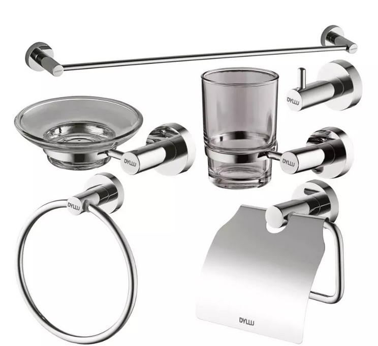 Bathroom accessories set