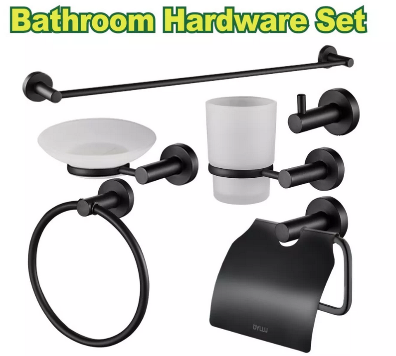 Bathroom accessories set