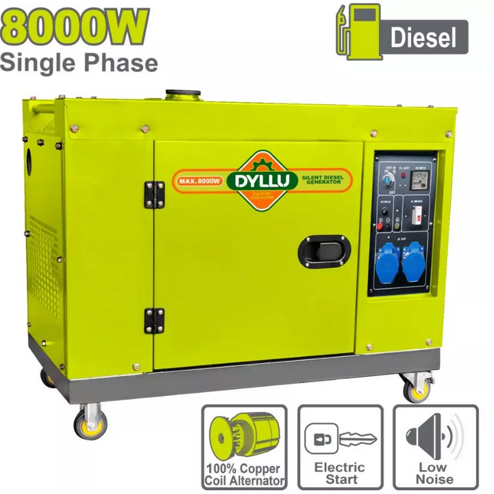 Silent diesel generator - DYLLU