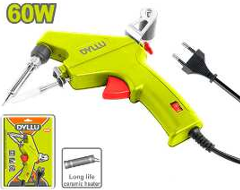 Soldering gun with solder feeder - DYLLU