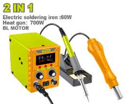 Hot air rework soldering station