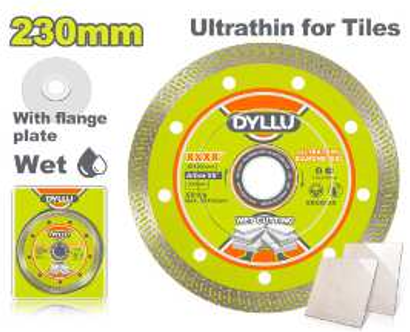 Ultrathin diamond disc
