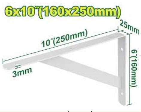 Heavy Duty Shelf Brackets - DYLLU