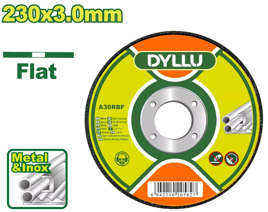 Abrasive metal cutting disc - DYLLU