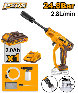 Cordless pressure washer