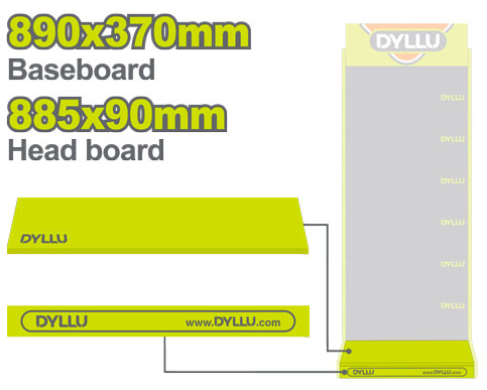 Baseboard of DYLLU Stand - DYLLU