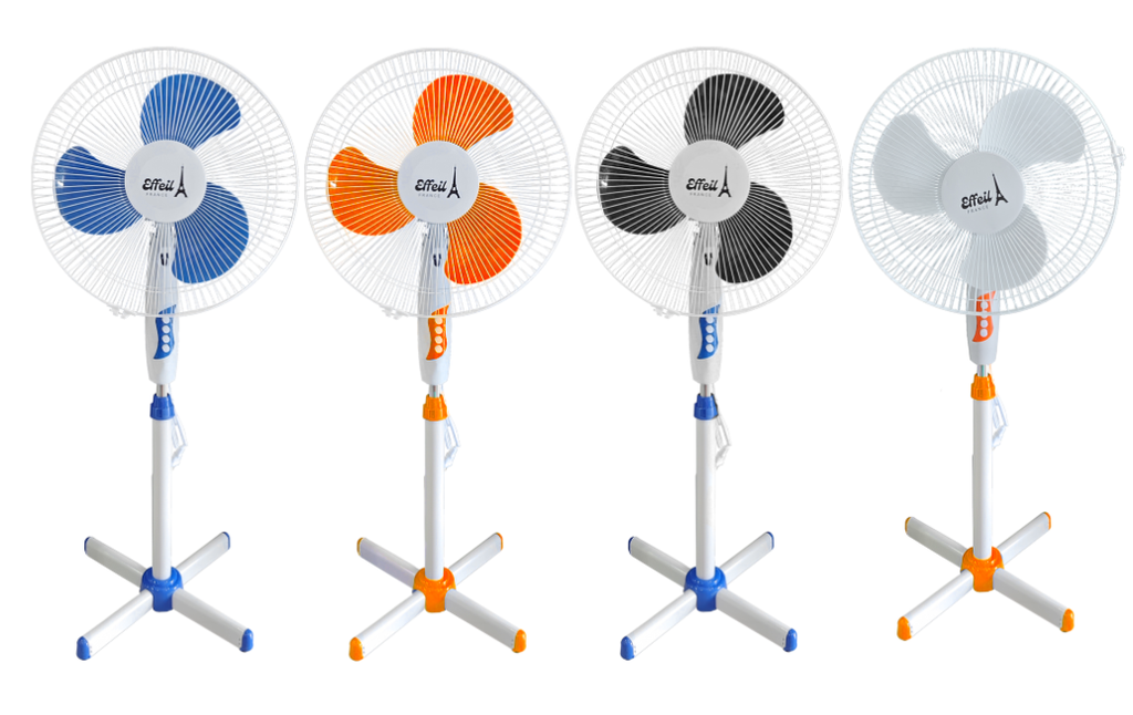 Ventilateur 16" marque: Effeil ref: FS40-10 (ctn de 04pcs) 04 couleurs