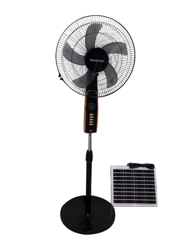 Ventilateur solaire avec lampe Led ref: XD-816C (PIECE)