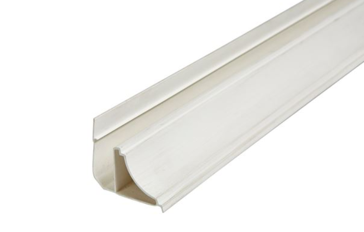 PVC PANEL J CORNER (TWO SILVER LINES) EFFEIL (Paquet de 40pcs)