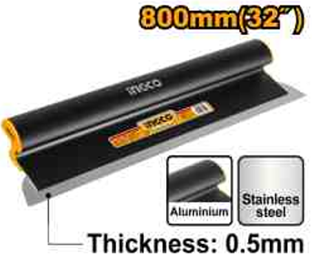 Drywall skimming blade