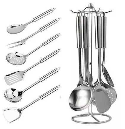 7pcs stainless steel kitchenware set